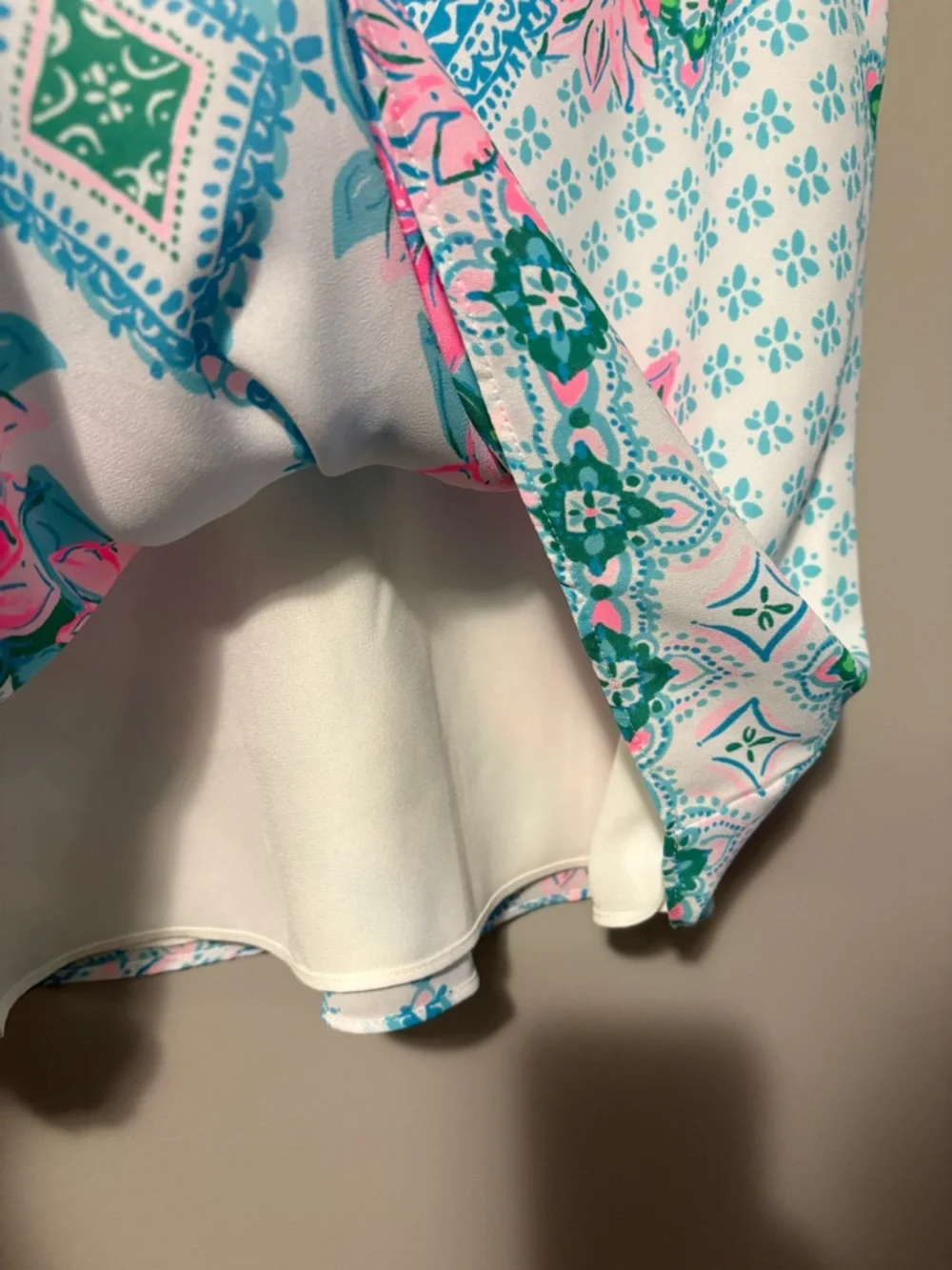 Lilly Pulitzer Florin Girls Best Friend  Blouse Sleeveless - Picture 7 of 11